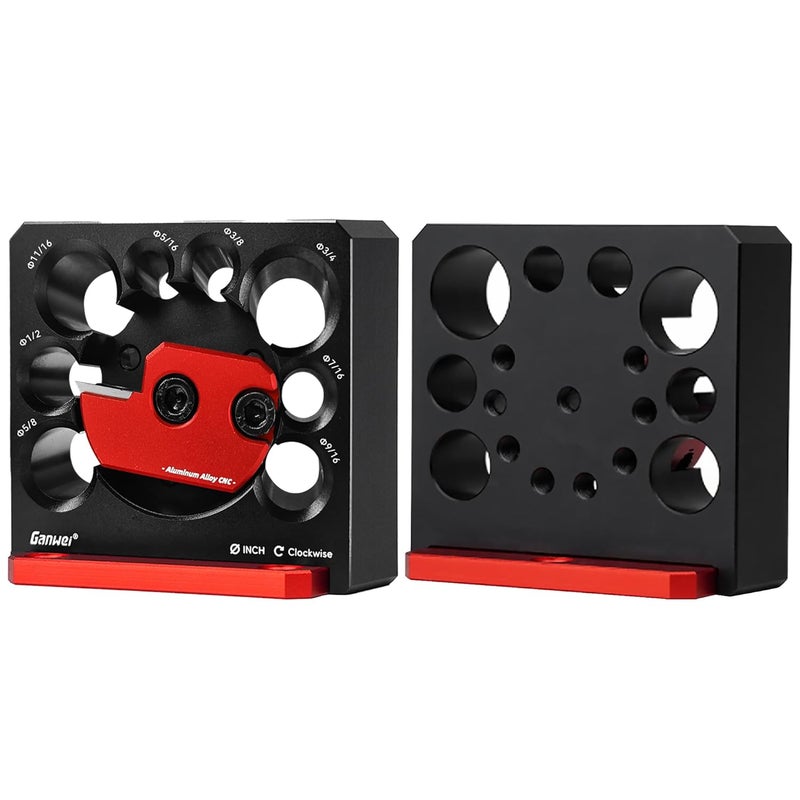 AmaCielo High Speed Carbide Inserts Inch 8 Hole Adjustable Dowel Maker,Electric Drill Stick Dowel Wooden Rods Cutter Round Rod Auxiliary Tool - Image 2